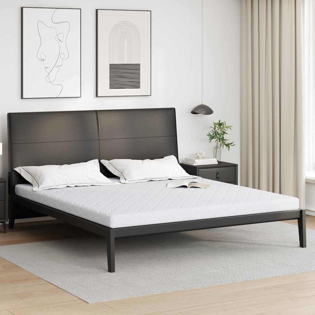 Matrace Bílá 60 X 120 Cm Žakárová Tkanina