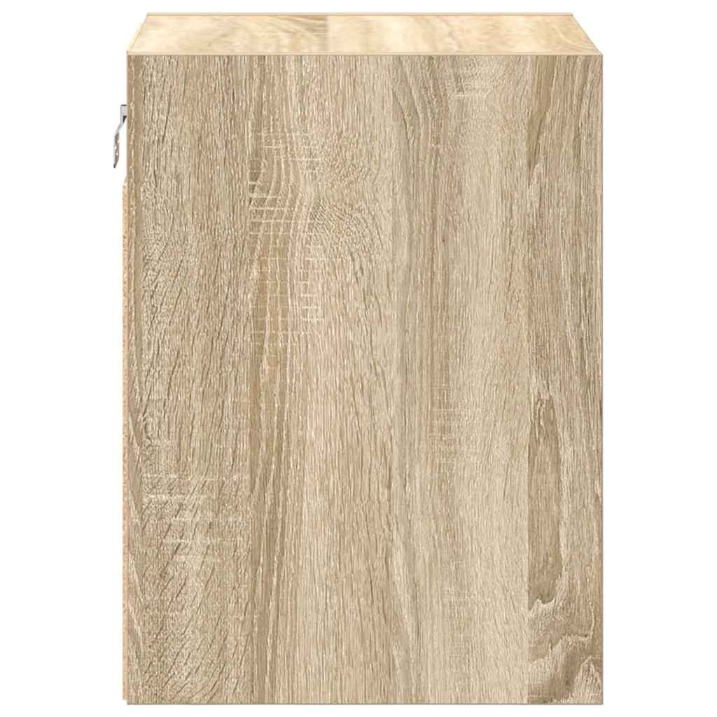 Garážová Nástěnná Skříň Sonoma Oak Engineered Wood