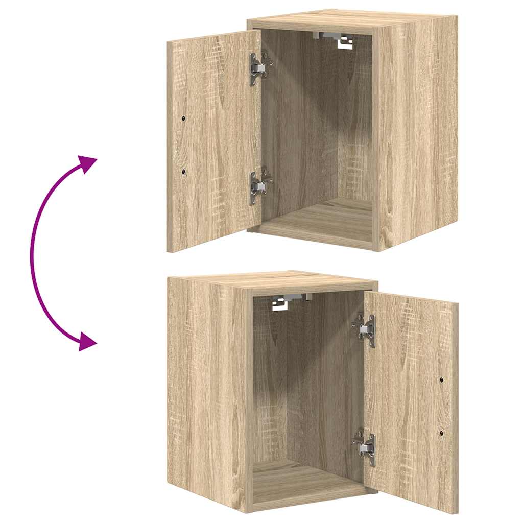 Garážová Nástěnná Skříň Sonoma Oak Engineered Wood