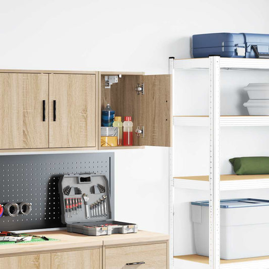 Garážová Nástěnná Skříň Sonoma Oak Engineered Wood