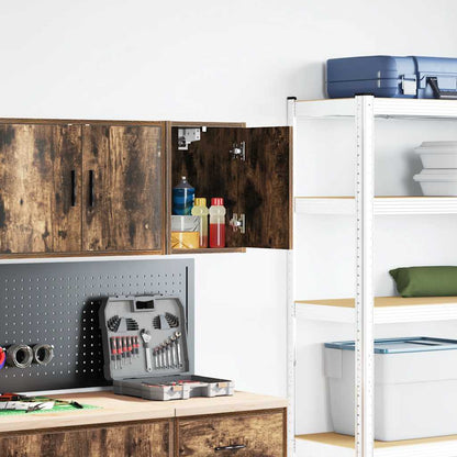 Garážové Nástěnné Skříně 2 Ks Beton Grey Kompozitní Dřevo