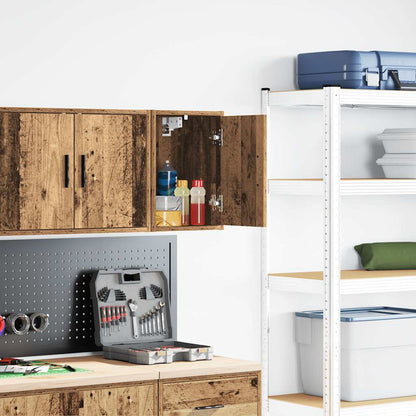 Garážové Nástěnné Skříně 2 Ks Beton Grey Kompozitní Dřevo