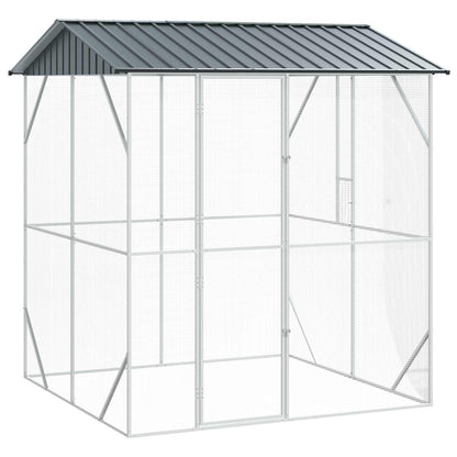 Ptačí Klec Antracitová 227 X 112 X 141 Cm