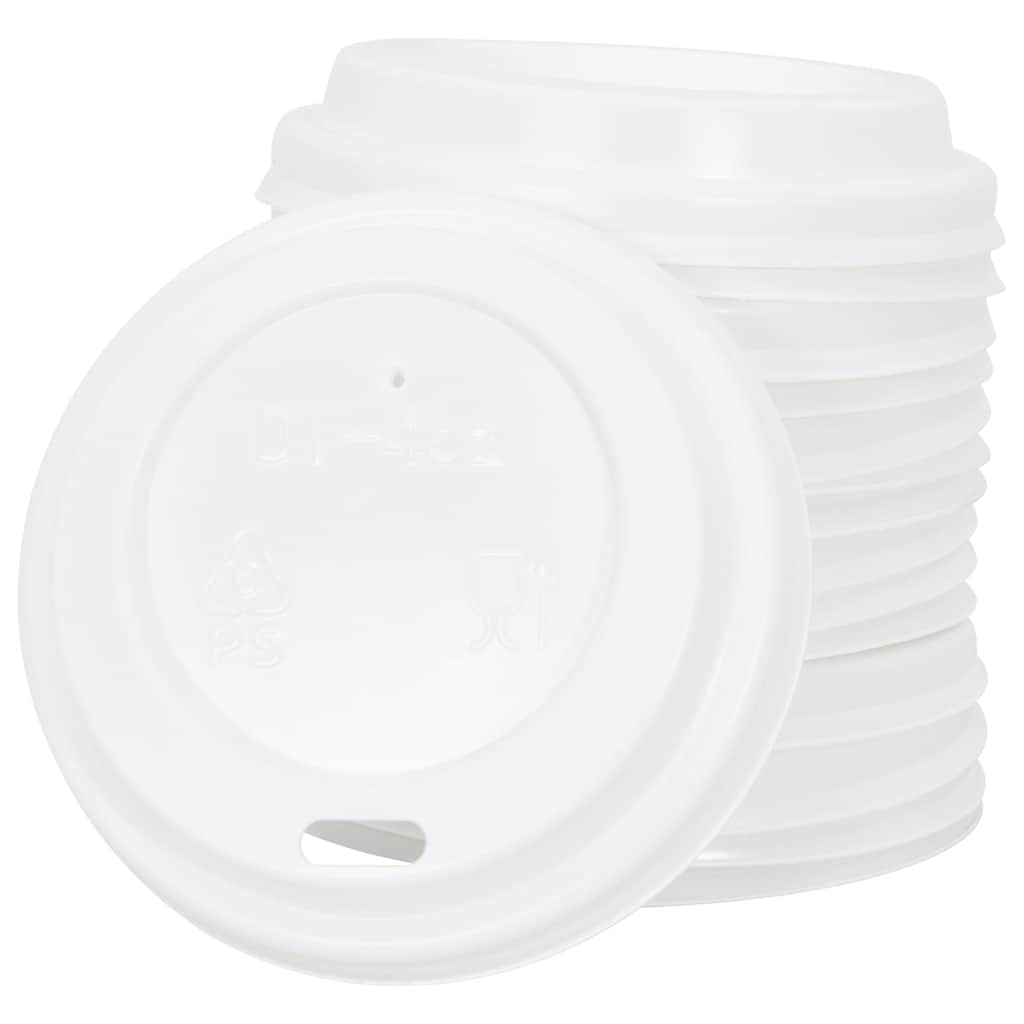 Papírové Kelímky Na Kávu S Víčky 1000 Pcs 4Oz 120Ml