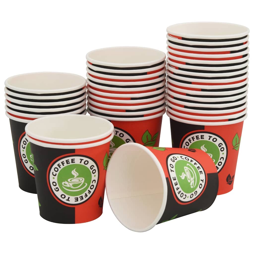 Papírové Kelímky Na Kávu S Víčky 1000 Pcs 4Oz 120Ml