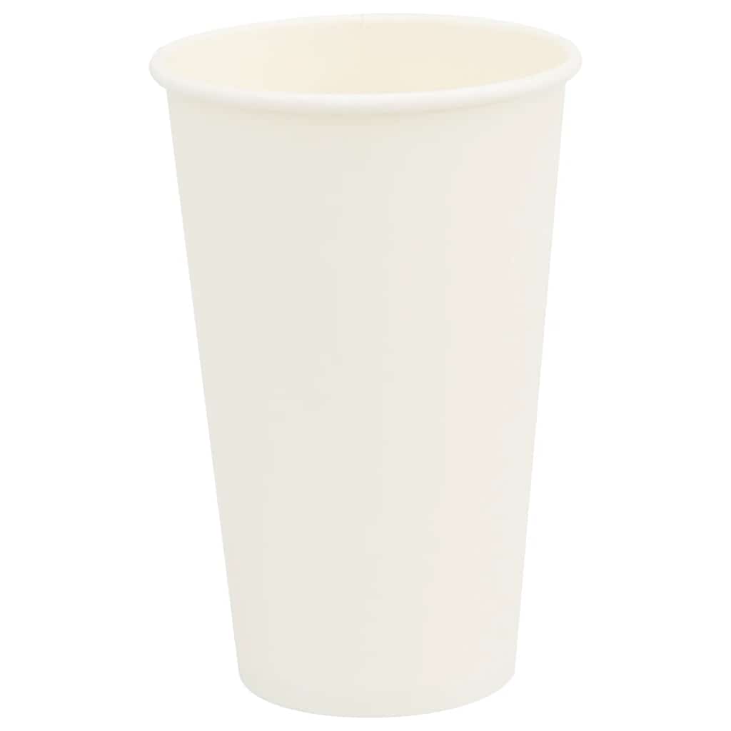 Papírové Kelímky Na Kávu S Víčky 1000 Pcs 16Oz 400Ml