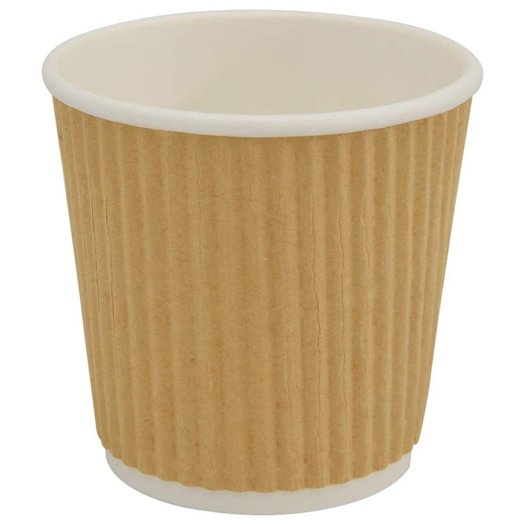 Papírové Kelímky Na Kávu S Víčky 1000 Pcs 4Oz 100Ml