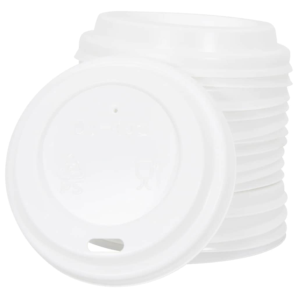 Papírové Kelímky Na Kávu S Víčky 1000 Pcs 4Oz 100Ml