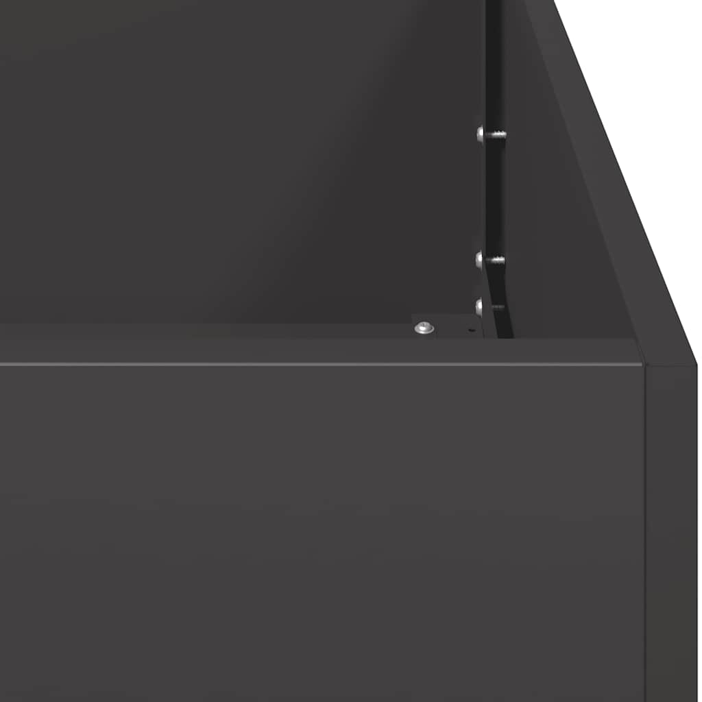 Truhlík Černý Ocel Válcovaná Za Studena Ocel/Černý