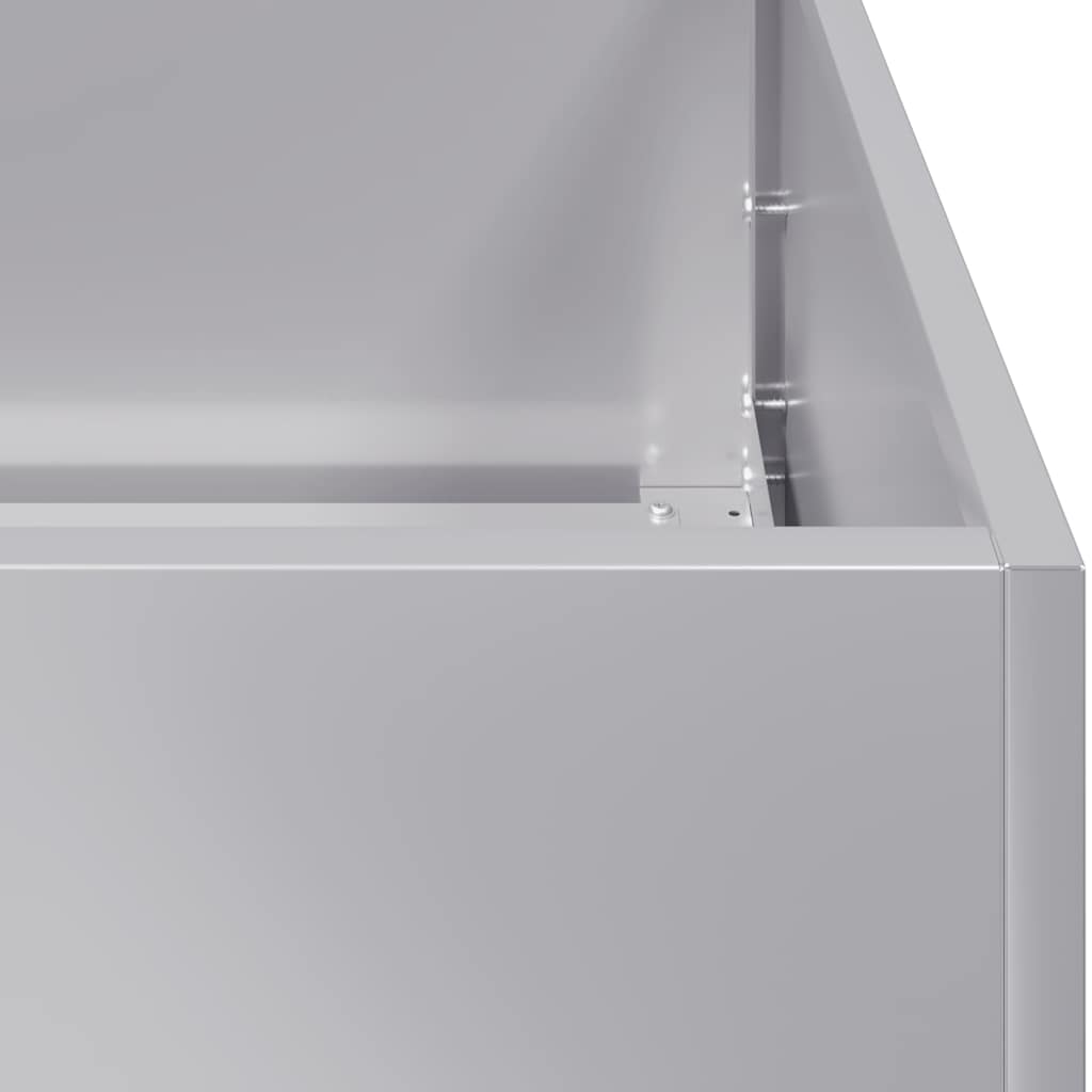 Truhlík Pozinkovaná Ocel Nerezová Ocel / Šedý