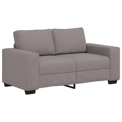 3Dílná Sedací Souprava S Poduškami Taupe Textil