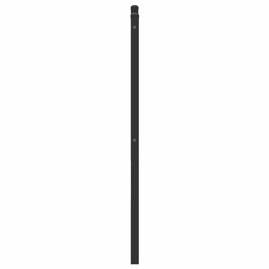 Náhradní Čelo Postele Kouřový Dub 107 Cm Kompozitní Dřevo A Ocel