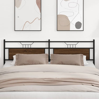 Čelo Postele Kompozitní Dřevo A Ocel