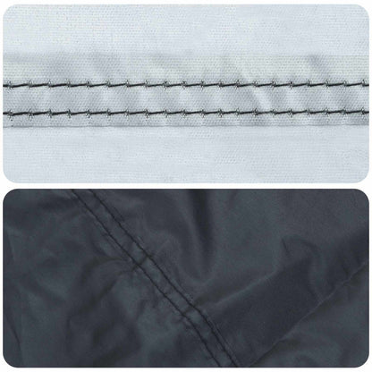 Pokrytí Stolu 62 X 62 X 70 Cm Textil Kulatý Voděodolný Černá