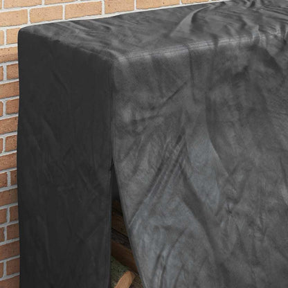 Kryt Na Stojan Na Dřevo 61 X 122 X 106 Cm Obdélníkový Černá