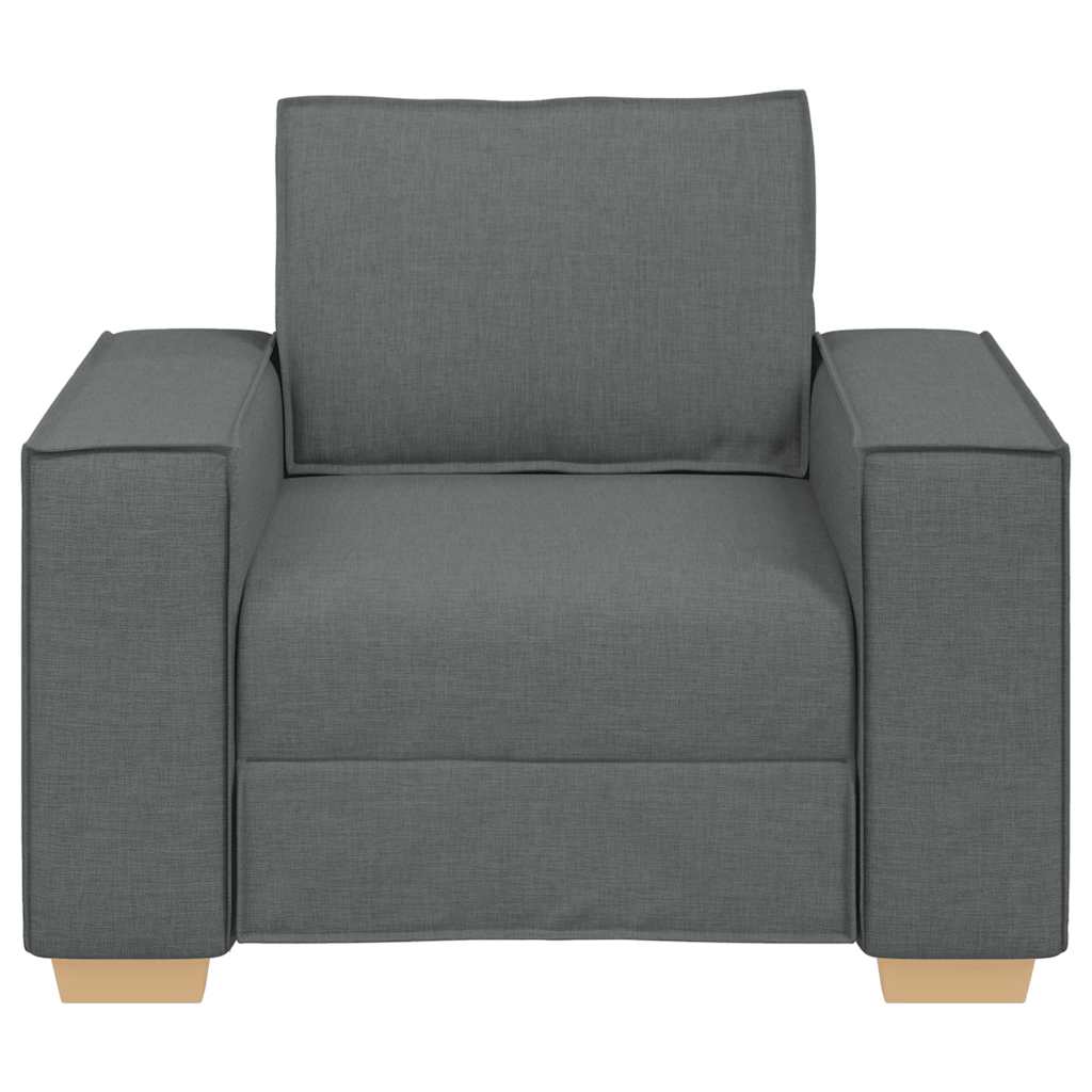 Rozkládací Křeslo Tmavě Šedé 60 Cm Látkové