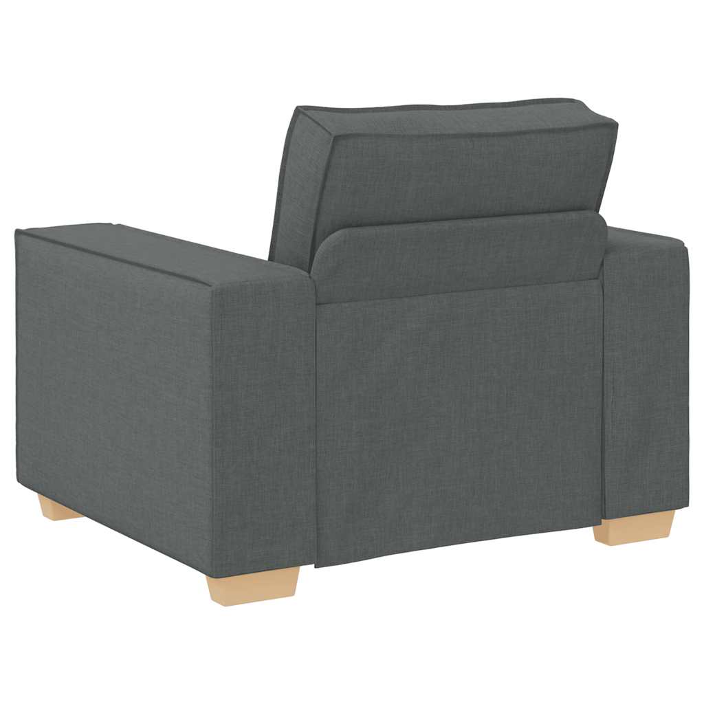 Rozkládací Křeslo Tmavě Šedé 60 Cm Látkové