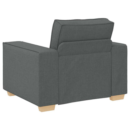 Rozkládací Křeslo Tmavě Šedé 60 Cm Látkové