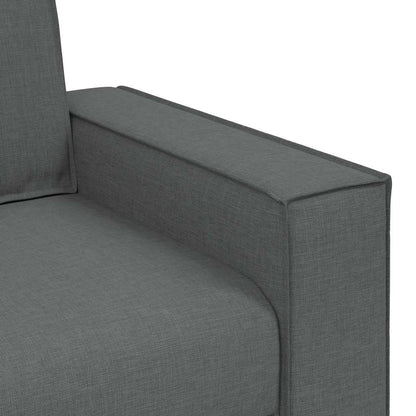 Rozkládací Křeslo Tmavě Šedé 60 Cm Látkové