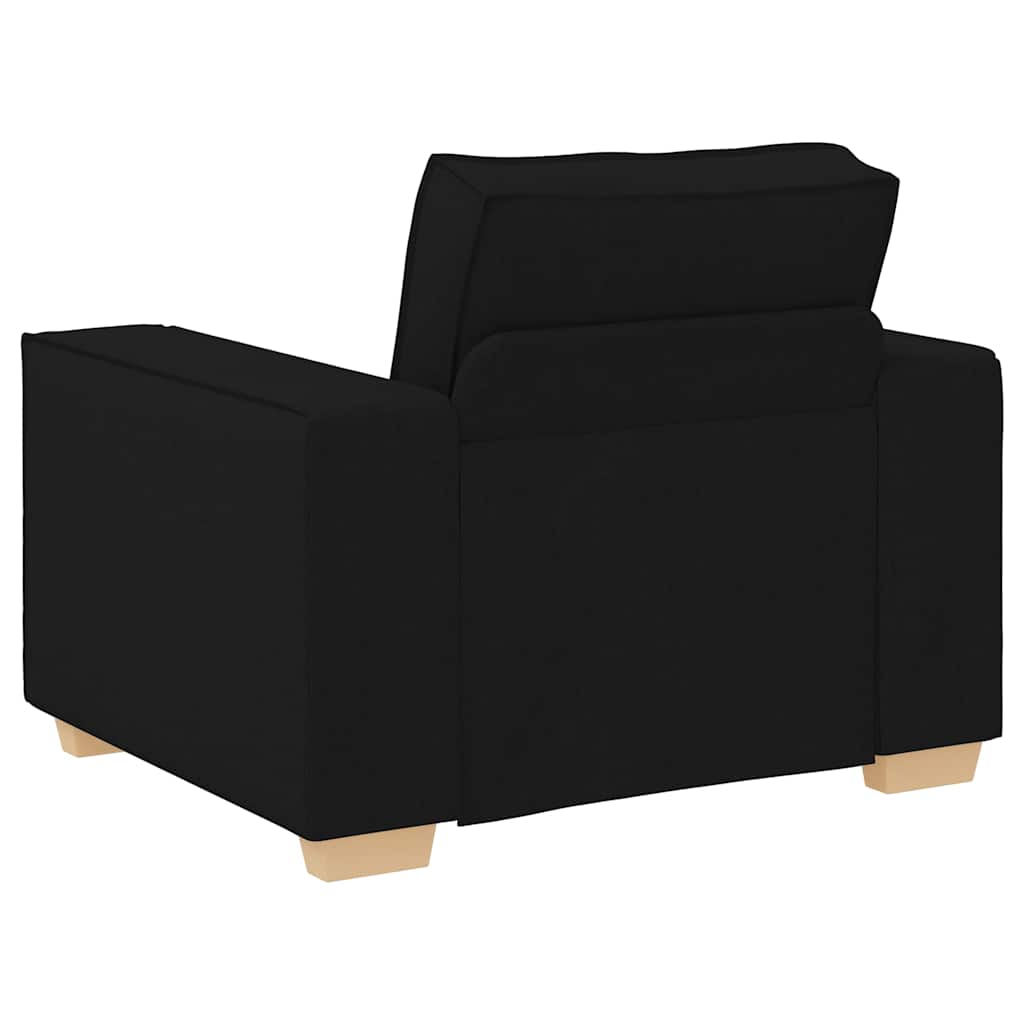 Rozkládací Křeslo Černé 60 Cm Látkové