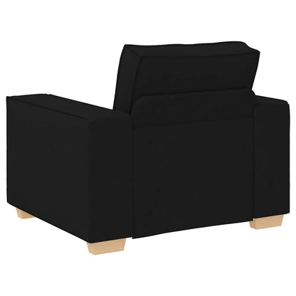 Rozkládací Křeslo Černé 60 Cm Látkové