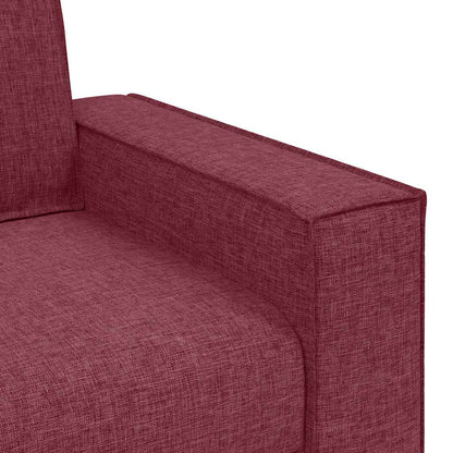 Rozkládací Křeslo Vínově Červené 60 Cm Látkové