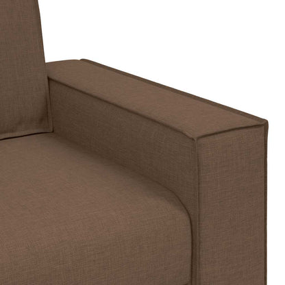 Rozkládací Křeslo Hnědé 60 Cm Látkové