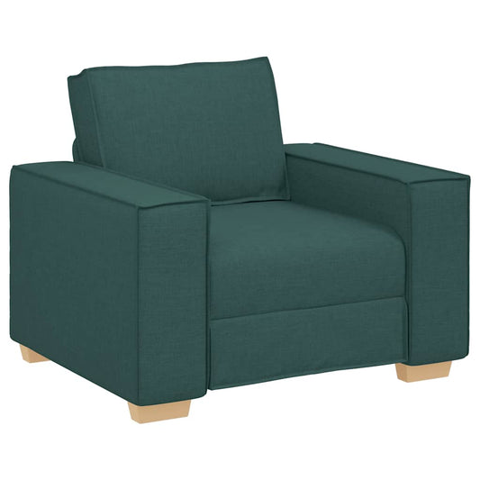 Rozkládací Křeslo Tmavě Zelené 60 Cm Látkové