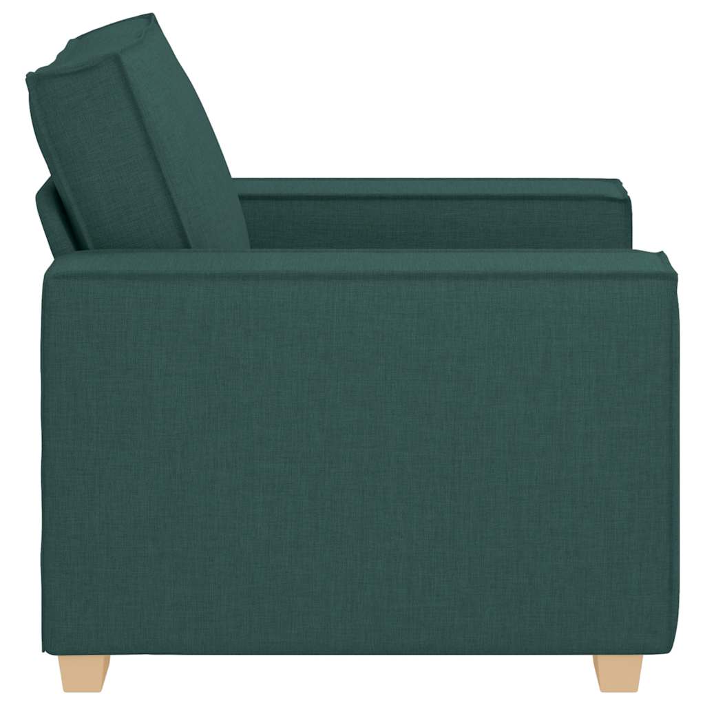 Rozkládací Křeslo Tmavě Zelené 60 Cm Látkové