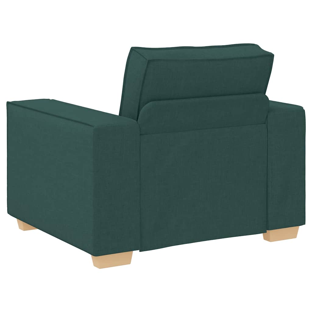 Rozkládací Křeslo Tmavě Zelené 60 Cm Látkové