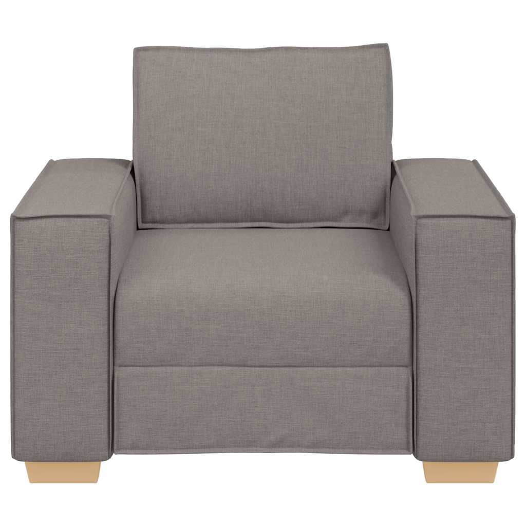 Rozkládací Křeslo Taupe 60 Cm Látka