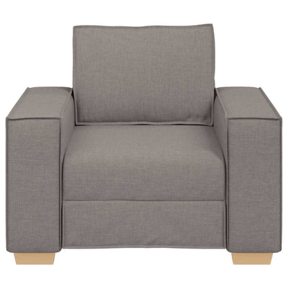 Rozkládací Křeslo Taupe 60 Cm Látka