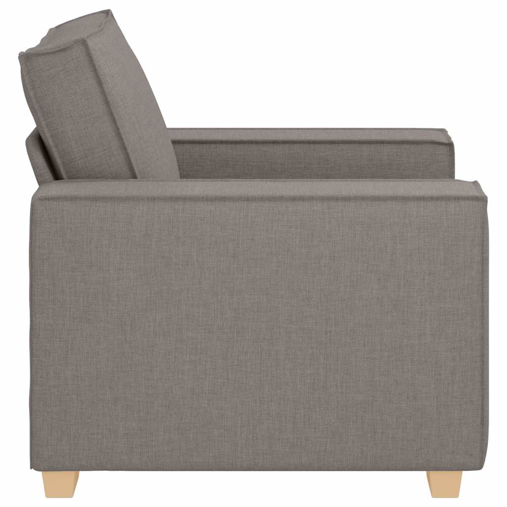 Rozkládací Křeslo Taupe 60 Cm Látka