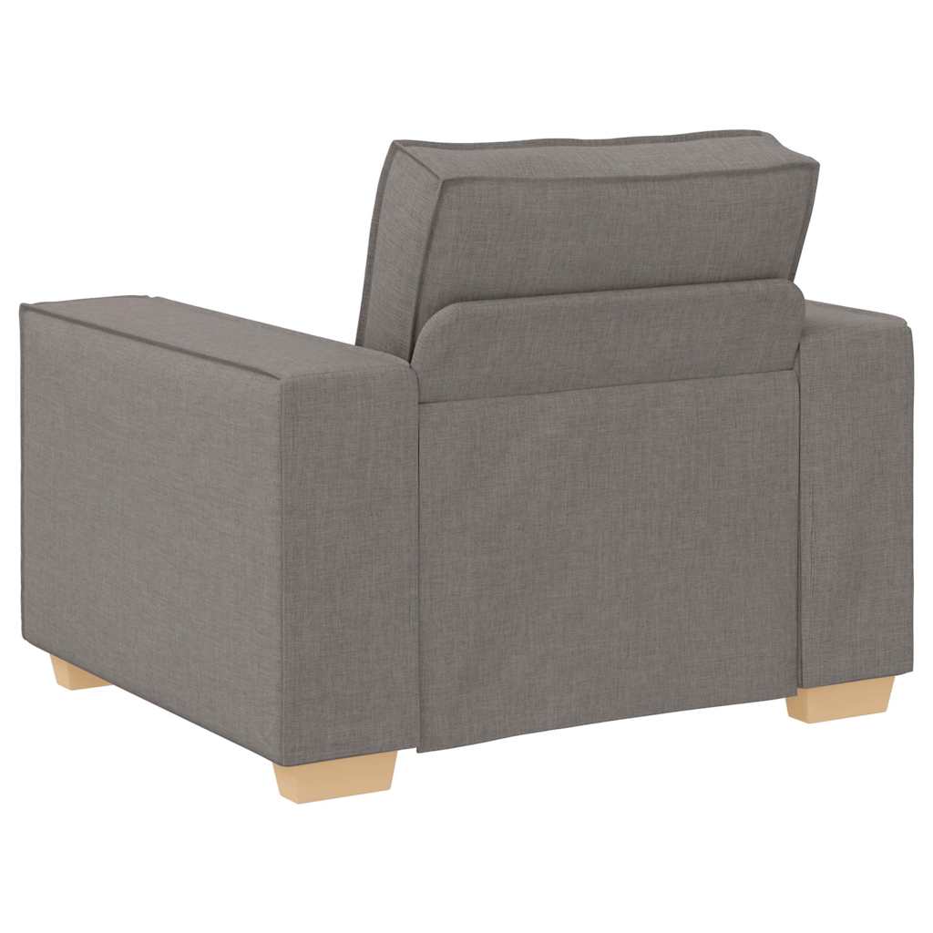 Rozkládací Křeslo Taupe 60 Cm Látka