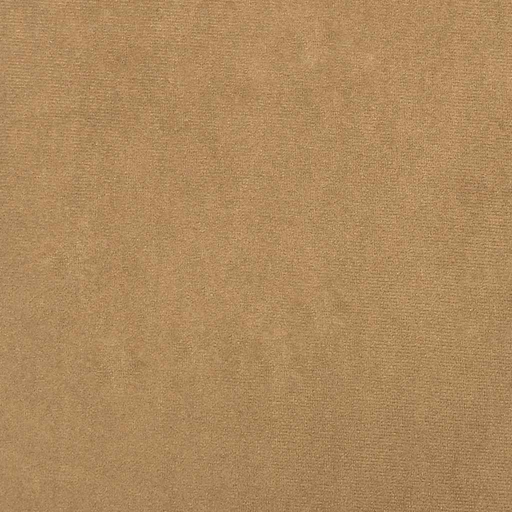 Rozkládací Křeslo Hnědé 100 X 78 X 84 Cm Sametové