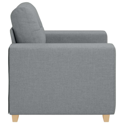 Rozkládací Křeslo Světle Šedé 59 Cm Látka