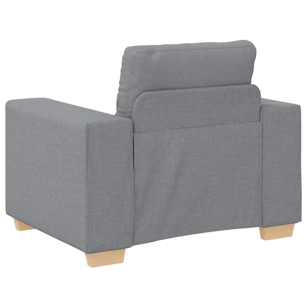 Rozkládací Křeslo Světle Šedé 59 Cm Látka