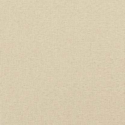 Dvousedák Krémový 180 X 77 X 82 Cm Látkový