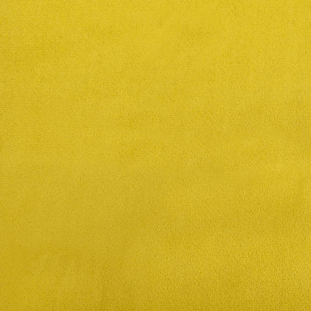 Dvousedák Žlutá 180 X 77 X 82 Cm Samet