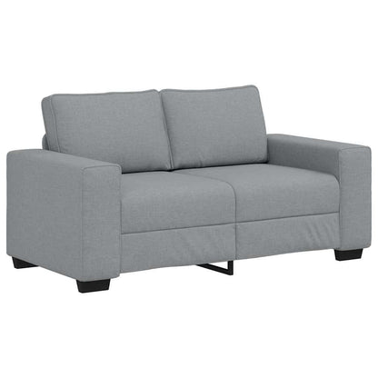 Pohovka Pro 2 Osoby Světle Šedá 160X77X82 Cm Látka
