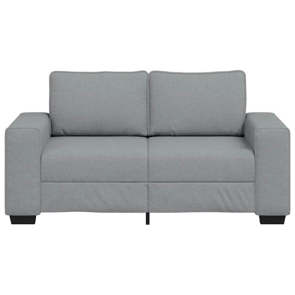 Pohovka Pro 2 Osoby Světle Šedá 160X77X82 Cm Látka