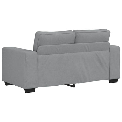 Pohovka Pro 2 Osoby Světle Šedá 160X77X82 Cm Látka