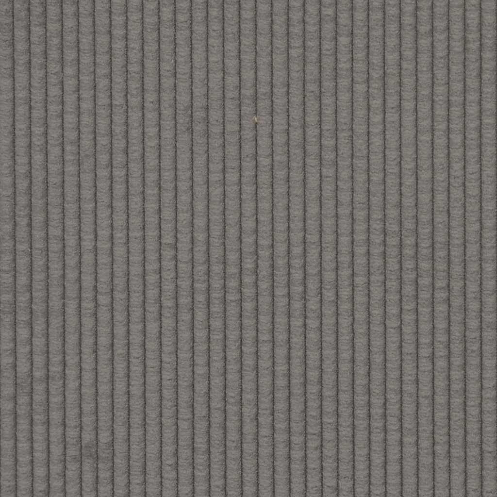 Dvousedák Světle Šedý 180 X 77 X 82 Cm Manšestrová Látka