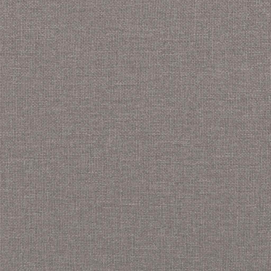 Dvoumístná Pohovka Taupe 160X81X84 Cm Látka