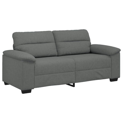 Pohovka Pro 2 Osoby Tmavě Šedá 180X81X84 Cm Látka