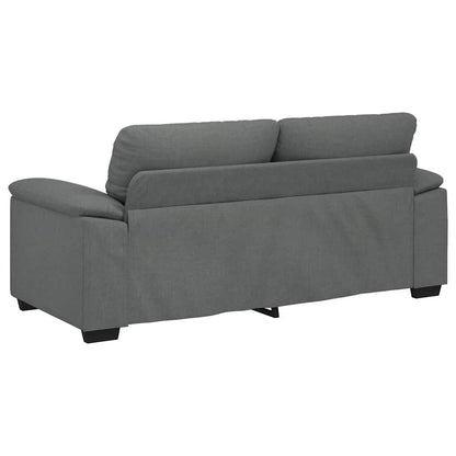 Pohovka Pro 2 Osoby Tmavě Šedá 180X81X84 Cm Látka