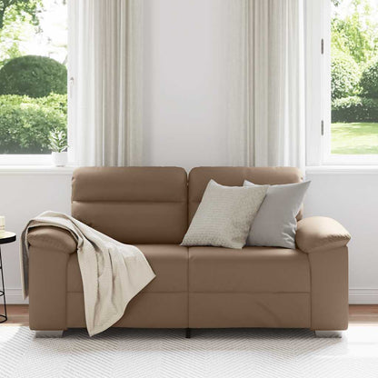 Dvoumístná Pohovka Cappuccino 160X81X84 Cm Umělá Kůže