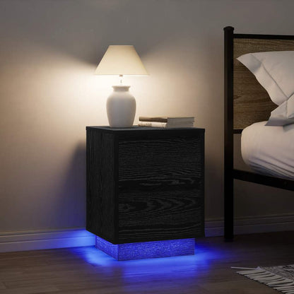Noční Skříňka S Led Světly 38X34X