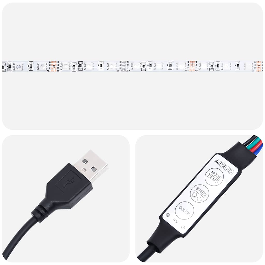 Noční Skříňka S Led Světly 38X34X