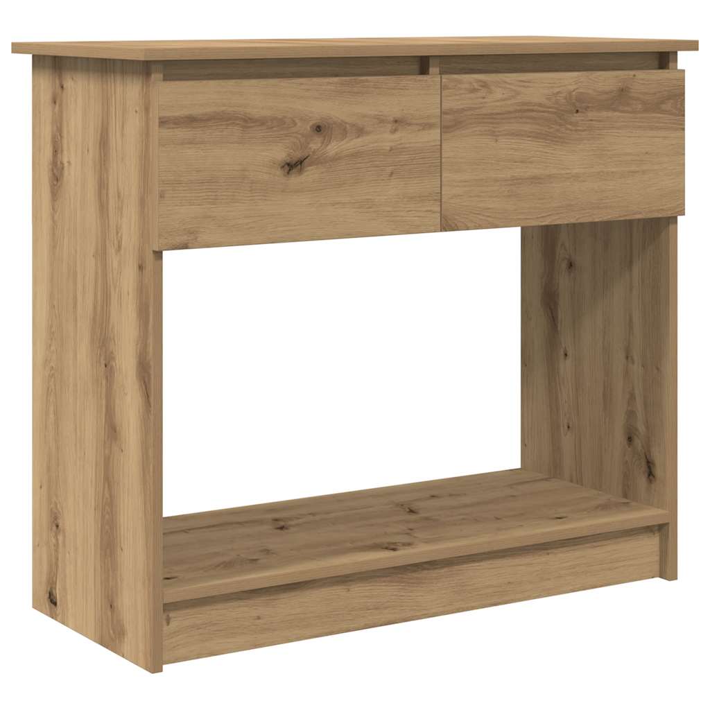 Konzolový Stolek Se Zásuvkami Dub Artisan 85,5X38,5X74,5 Cm